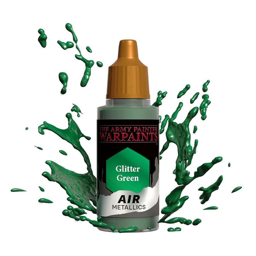 Warpaint AIR Metallic Glitter Green Paints Army Painter   
