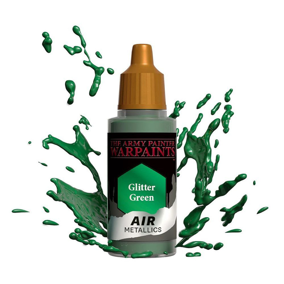 Warpaint AIR Metallic Glitter Green Paints Army Painter   