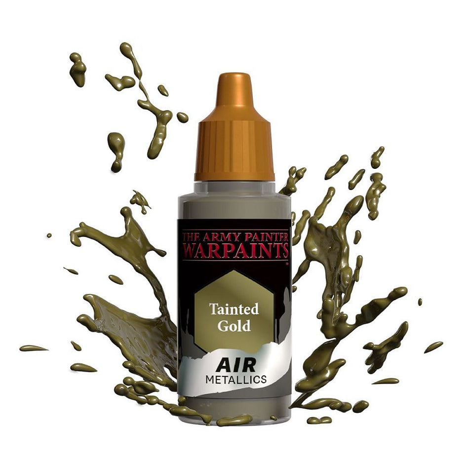 Warpaint AIR Metallic Tainted Gold Paints Army Painter   