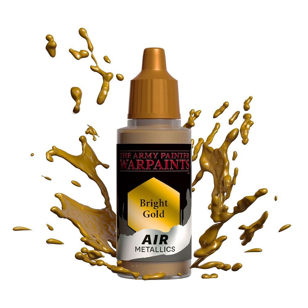 Warpaint AIR Metallic Bright Gold Paints Army Painter   