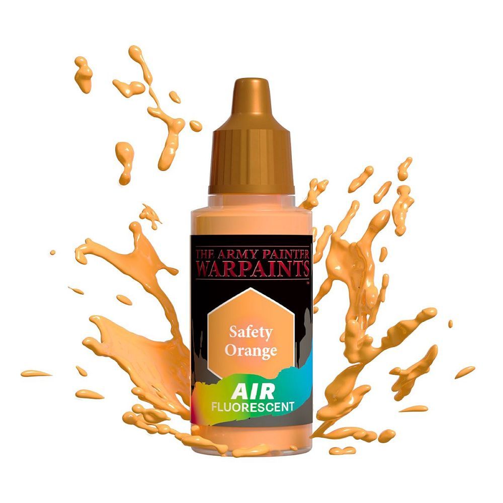 Warpaint AIR Fluorescent Safety Orange Paints Army Painter   