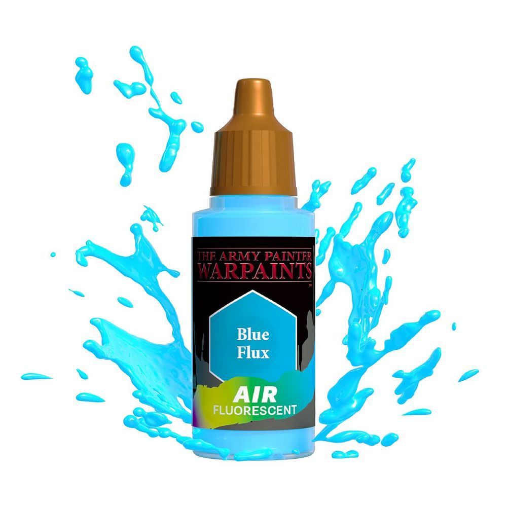 Warpaint AIR Fluorescent Blue Flux Paints Army Painter   