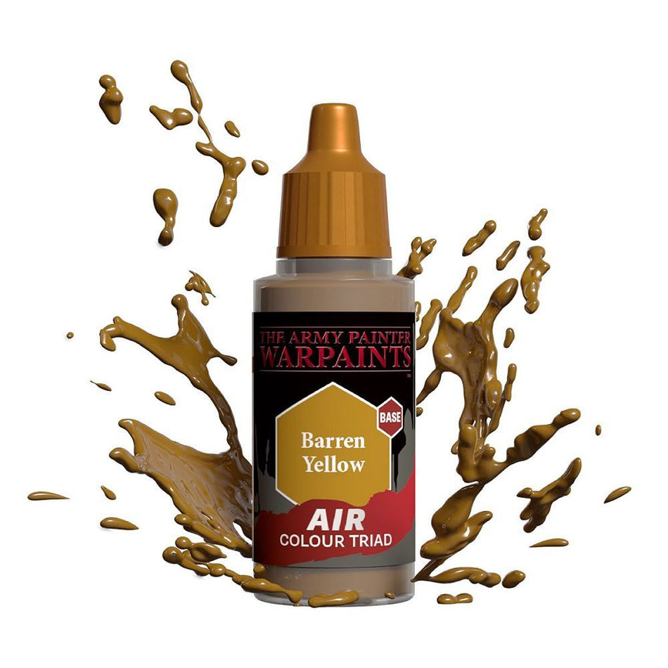 Warpaint AIR Barren Yellow Paints Army Painter   