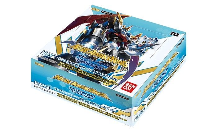Digimon [BT08] New Awakening Booster Box Trading Card Games Bandai
