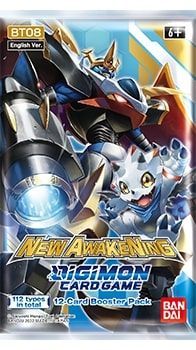 Digimon [BT08] New Awakening Booster Trading Card Games Bandai   