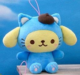 Sanrio Plush Straps Pompompurin Plushes JBK International   
