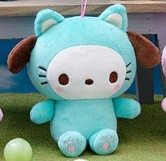 Sanrio Plush Straps Blue Kitty Plushes JBK International   