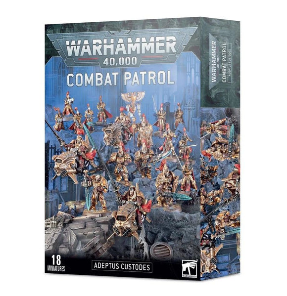 Warhammer 40K Adeptus Custodes: Combat Patrol Miniatures Games Workshop   