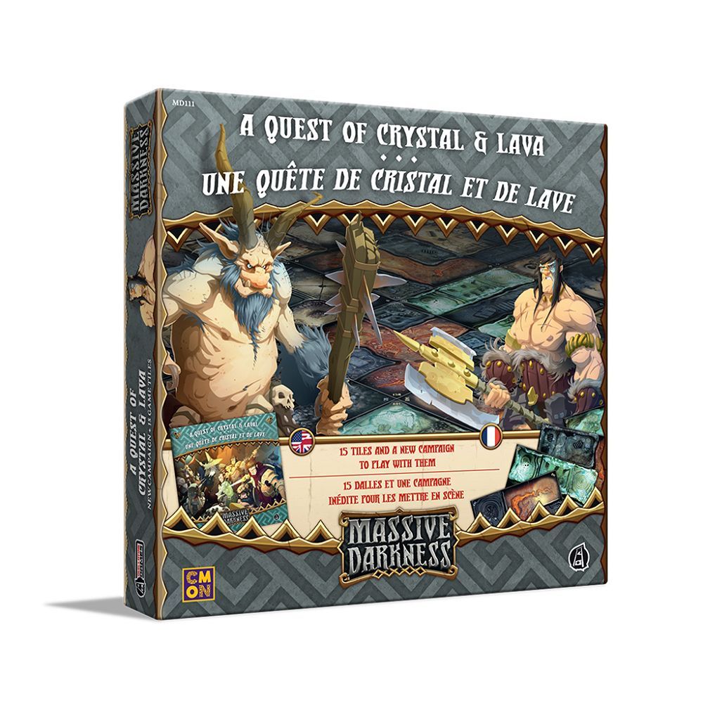 Massive Darkness Original Tiles Board Games Asmodee