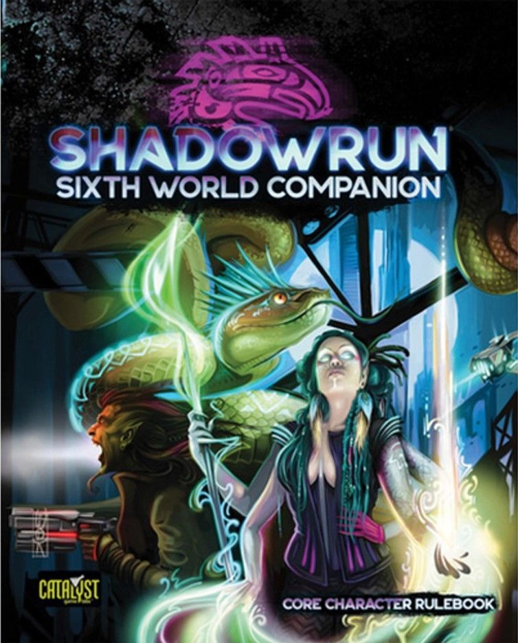Shadowrun 6E Sixth World Companion Role Playing Games Catalyst Game Labs   