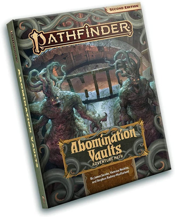 Pathfinder 2E Adventure Path: Abomination Vaults Role Playing Games Paizo