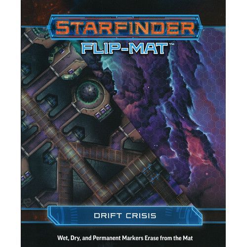 Starfinder Flip Mat Drift Crisis RPG Maps Paizo   