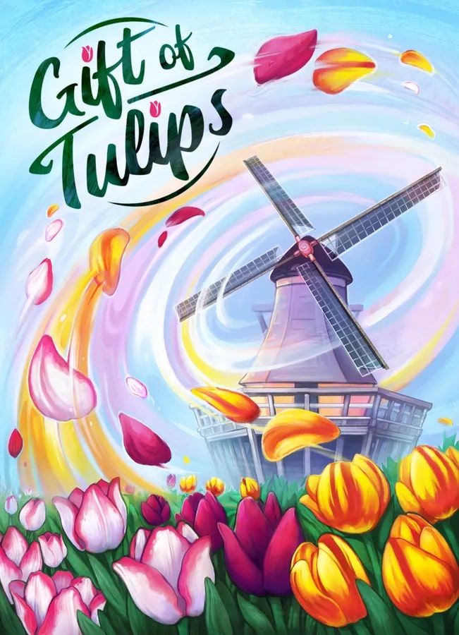 Gift of Tulips KS Board Games Weird Giraffe Games