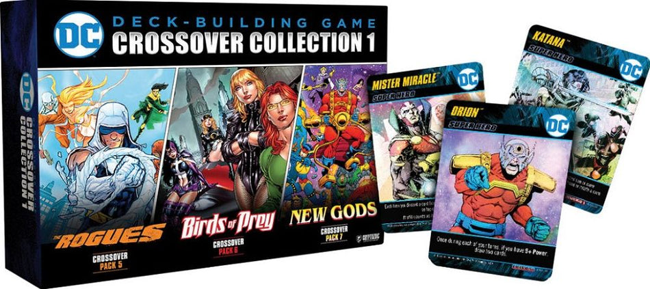 DC DBG Crossover Col 1 Card Games Cryptozoic Entertainment