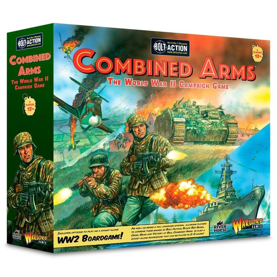 Bolt Action Combined Arms WWII Campaign Board Games Other