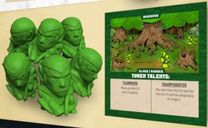 Token Terrors: Elves Battle Block Board Games Tabula Games