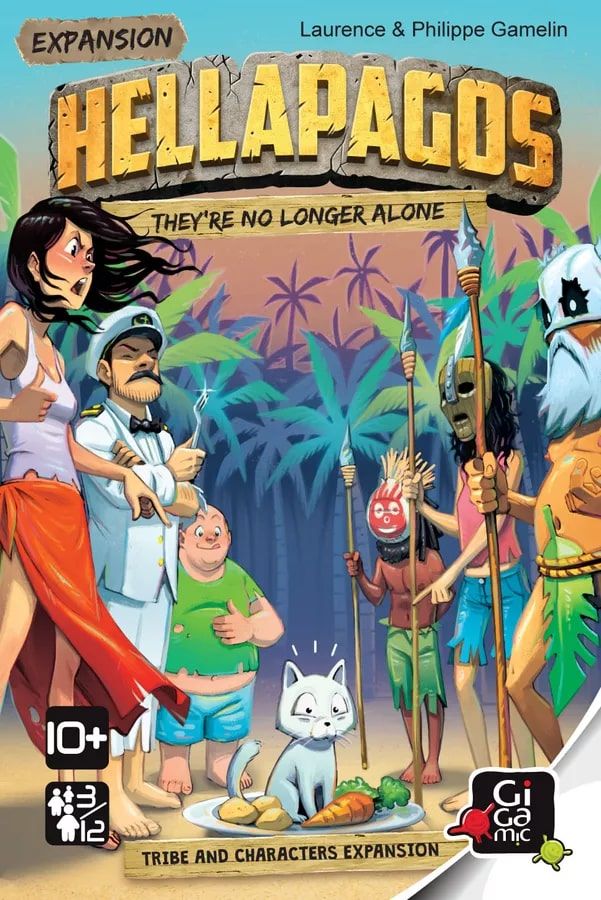 Hellapagos No Longer Alone Exp Board Games Hachette Boardgames