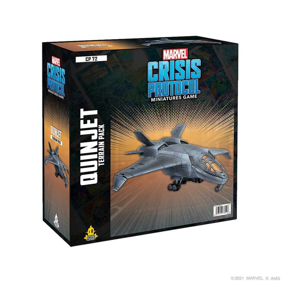 Marvel Crisis Protocol Quinjet Terrain Pack Miniatures Atomic Mass Games   