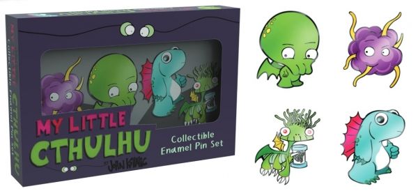 My Little Cthulhu Pin 4pc Box Clothing & Accessories Other