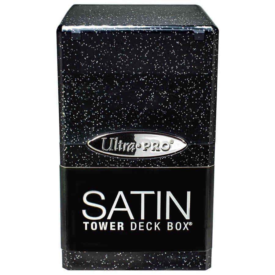 15889 DB S Tower Glitter Black Supplies Ultra Pro   
