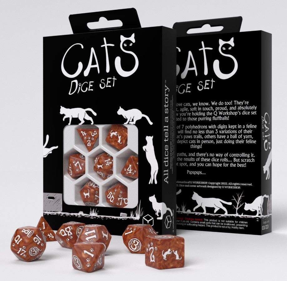 Muffin 7-set Cats Dice Dice Q Workshop