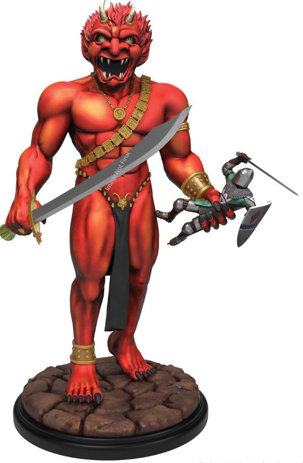 96061 D&D Prem Efreeti Statue Miniatures WizKids