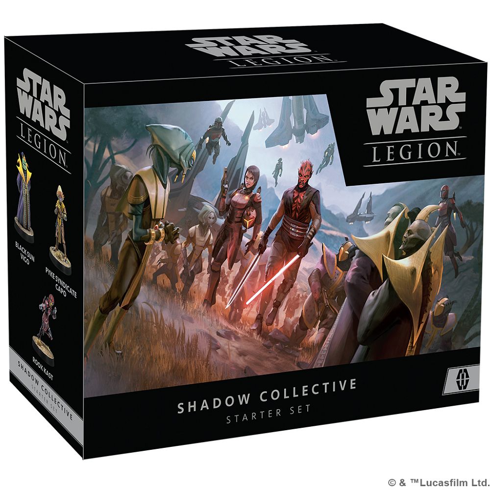 SW Legion Shadow Collective Starter Miniatures Atomic Mass Games   