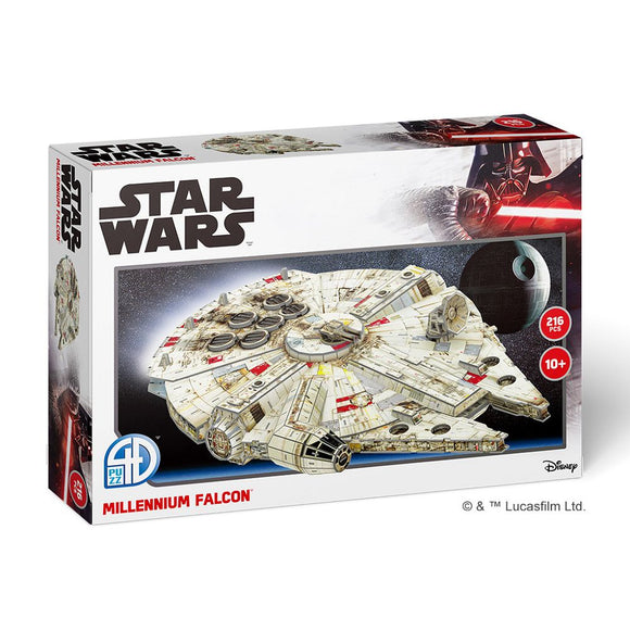 4D Star Wars Millennium Falcon Paper Model  Asmodee   
