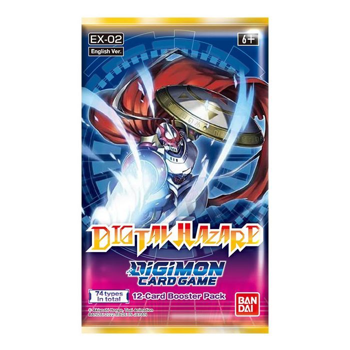 Digimon [EX02] Digital Hazard Booster Trading Card Games Bandai
