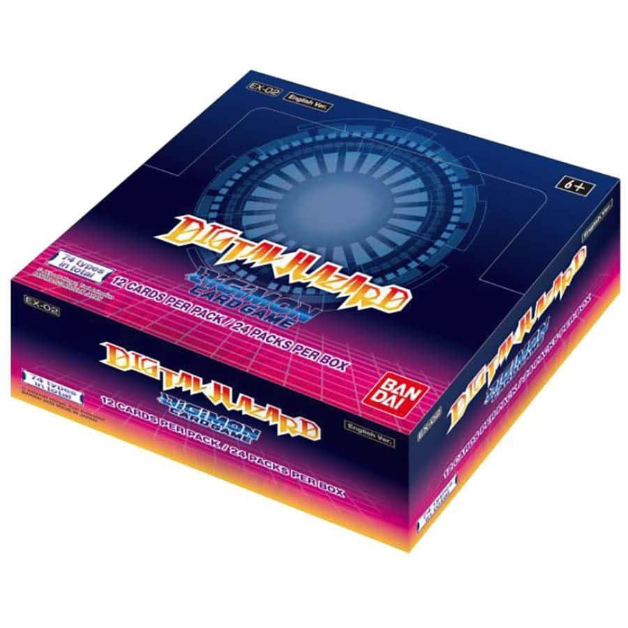 Digimon [EX02] Digital Hazard Box Trading Card Games Bandai