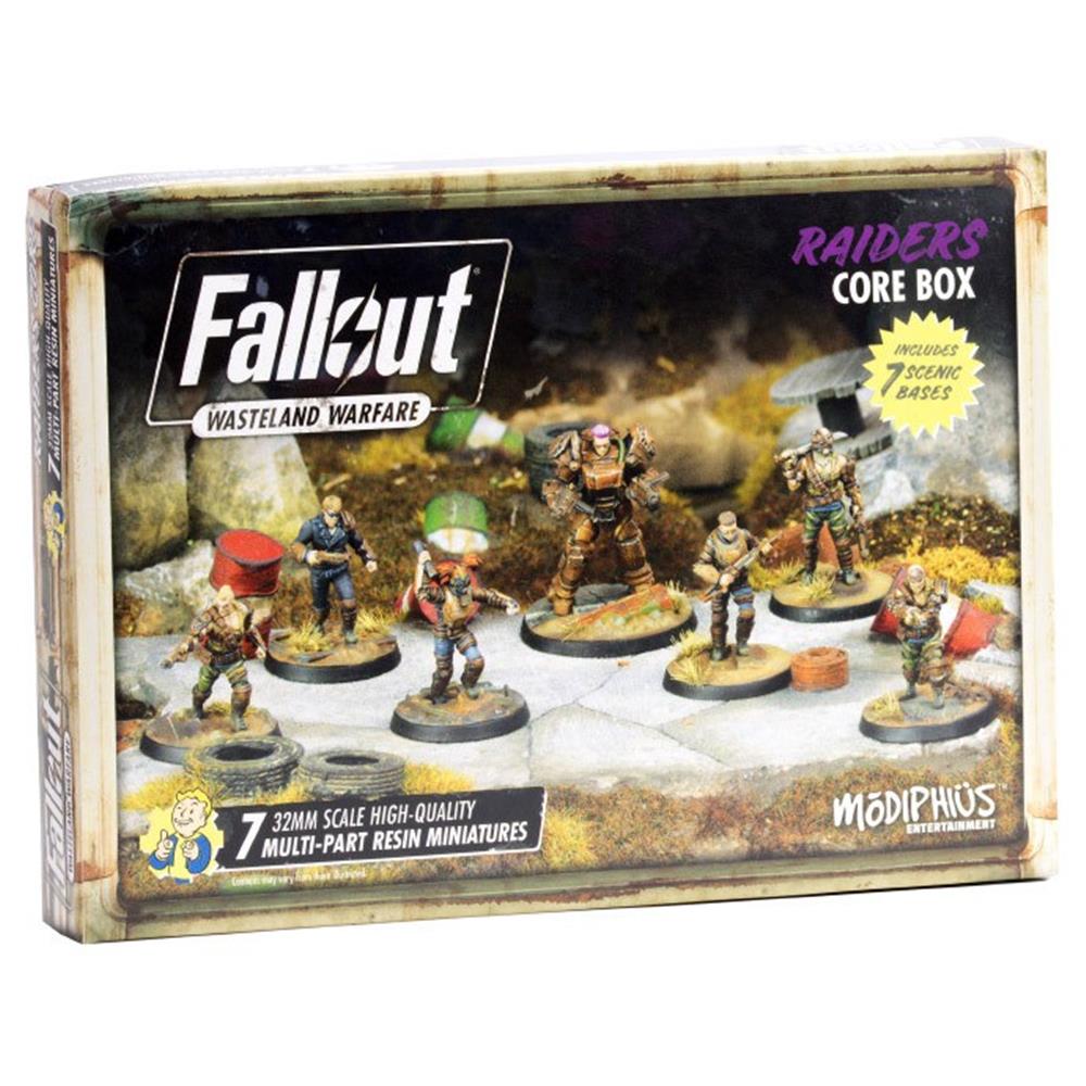 Fallout: Wasteland Warfare – Raiders Core Box Miniatures Modiphius Entertainment