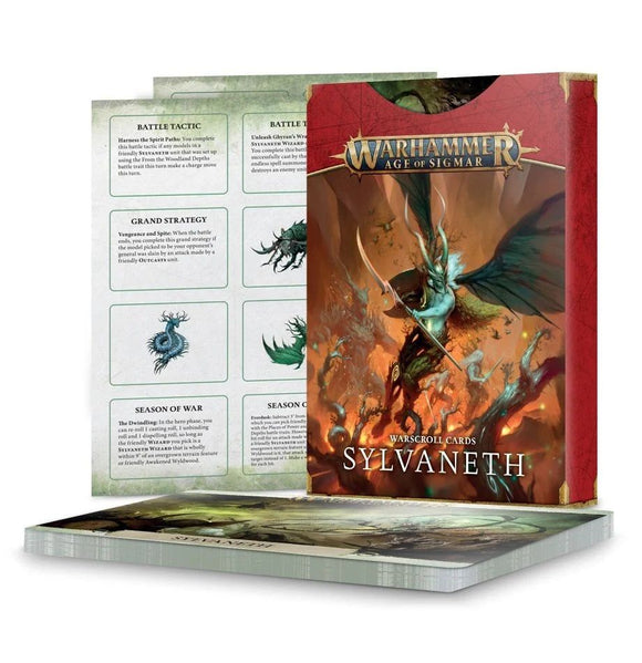 Age of Sigmar Sylvaneth Warscroll Cards Miniatures Games Workshop   