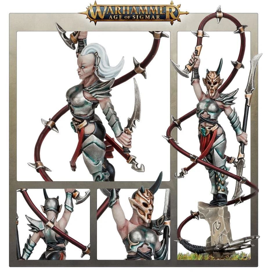 Age of Sigmar Daughters of Khaine High Gladiatrix Miniatures Games Workshop   