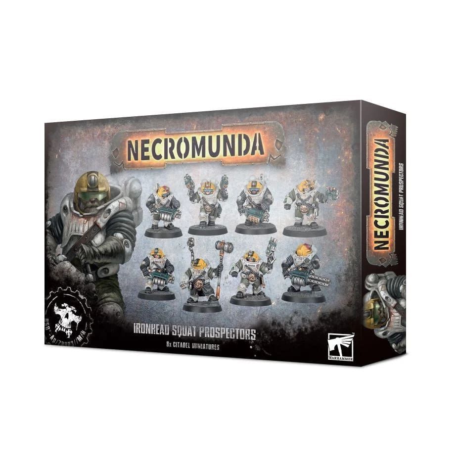 Necromunda Ironhead Squat Prosp Miniatures Games Workshop   