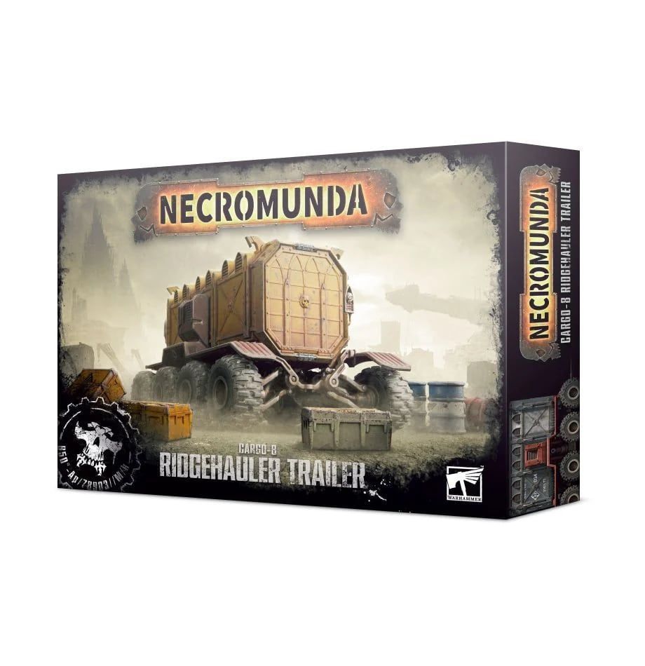 Necromunda Cargo-8 Rideghaulers Trailer Miniatures Games Workshop   