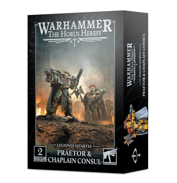 Warhammer Horus Heresy Praetor & Chaplain Consul  Games Workshop   