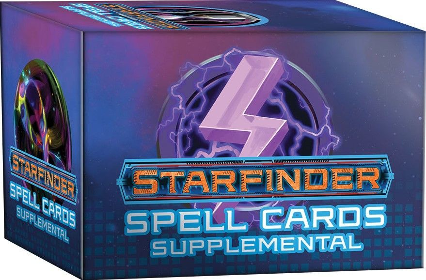 Starfinder Spell Cards Supplemental Supplies Paizo