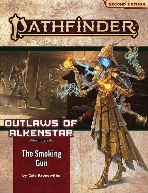 Pathfinder 2e Adventure Path Outlaws of Alkenstar Part 3 - The Smoking Gun  Paizo   