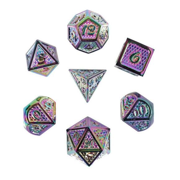 7ct Fey Fatale Metal Dice  Forged Dice Co   