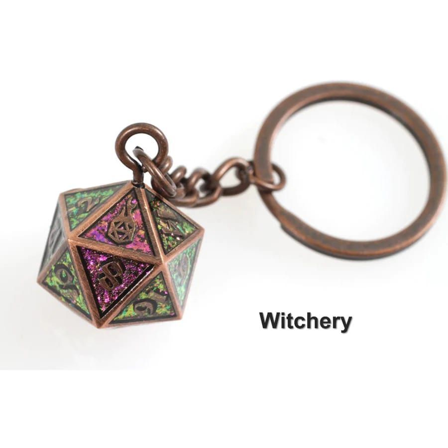 D20 Fob of Fate - Witchery Clothing & Accessories Forged Dice Co   