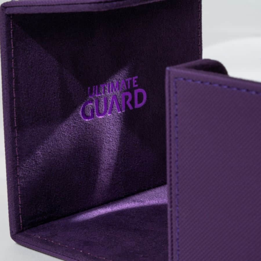 Ultimate Guard Sidewinder Deck Box: Monocolor Purple 100+ Supplies Ultimate Guard   
