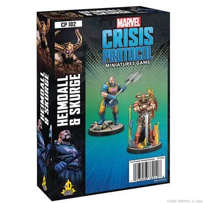 Marvel: Crisis Protocol - Heimdall & Skurge Miniatures Atomic Mass Games   