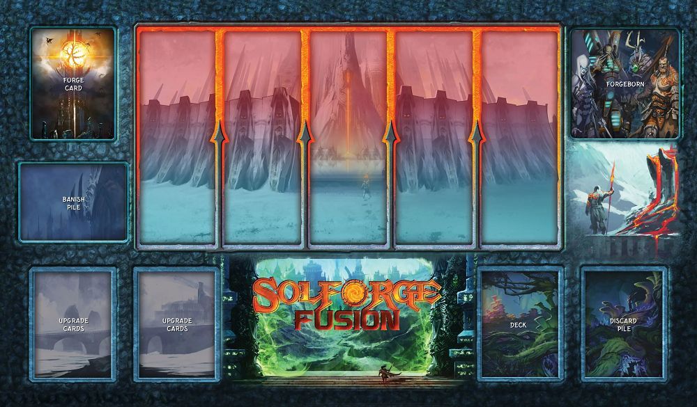 Solforge Prem Playmat Supplies Stone Blade Entertainment   