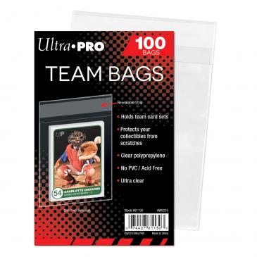 Ultra Pro Team Bags Resealable Sleeves (81130) Supplies Ultra Pro   