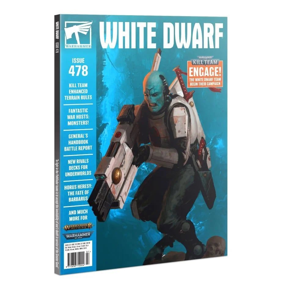 White Dwarf 478 (July '22) Miniatures Games Workshop   