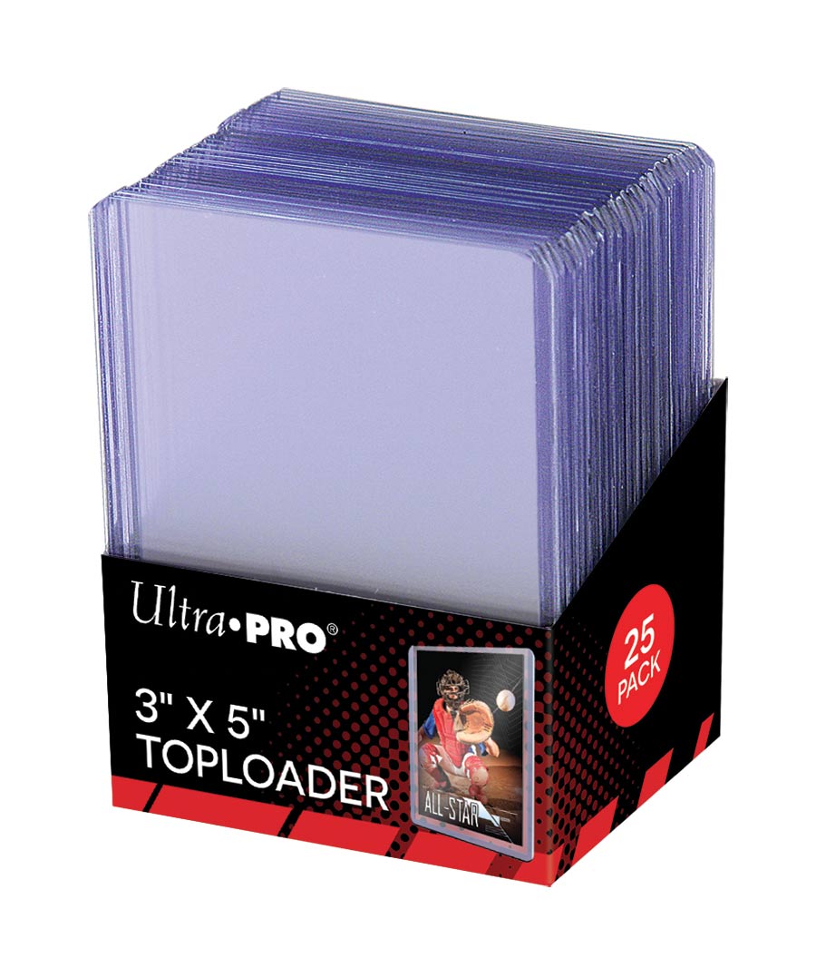 Ultra Pro 3" x 5" 25ct Toploader (81182) Supplies Ultra Pro   