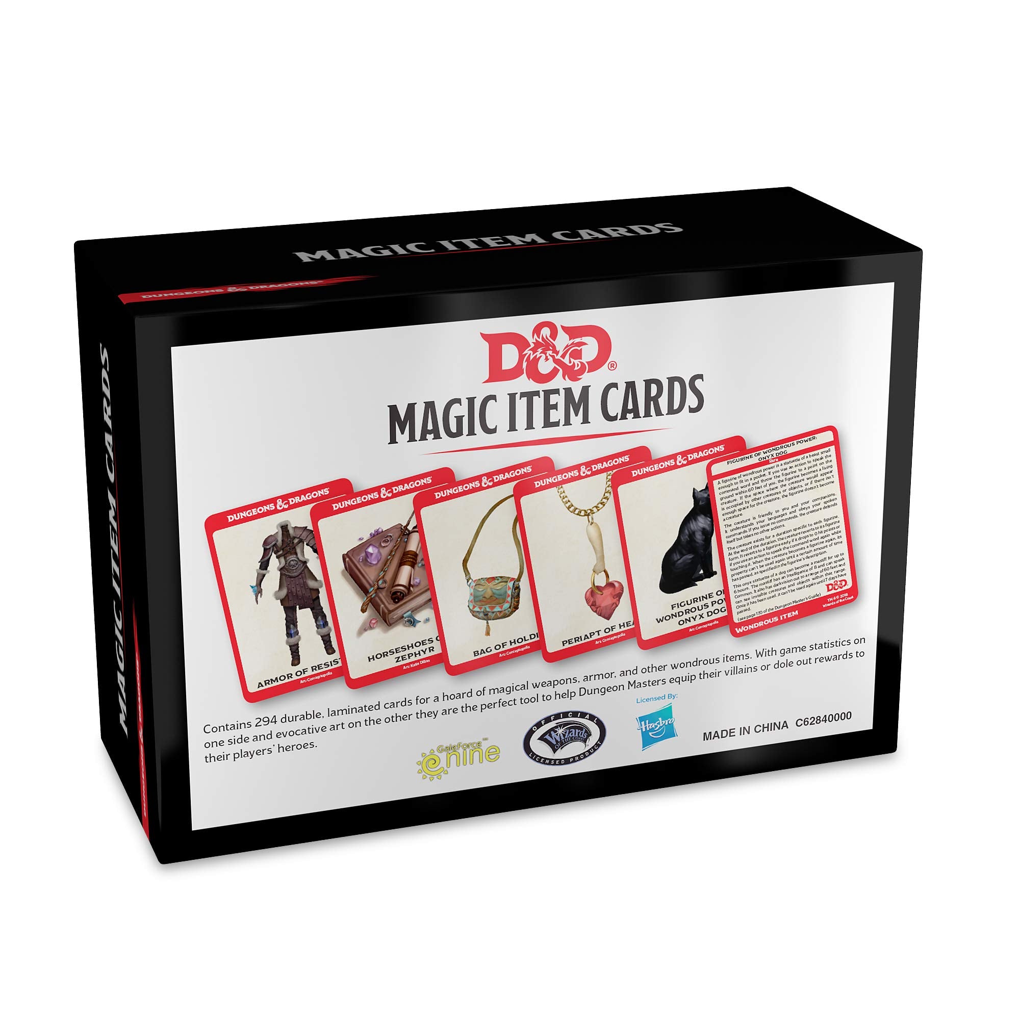 D&D 5e Magic Item Cards Supplies Gale Force Nine