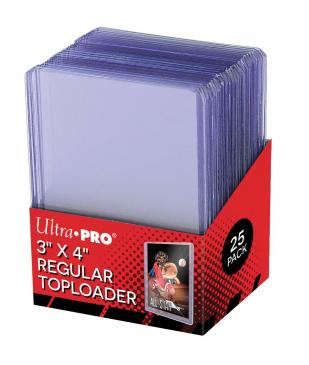 Ultra Pro 3" x 4" Clear Regular Toploaders (25ct) for Standard Size Cards Supplies Ultra Pro   