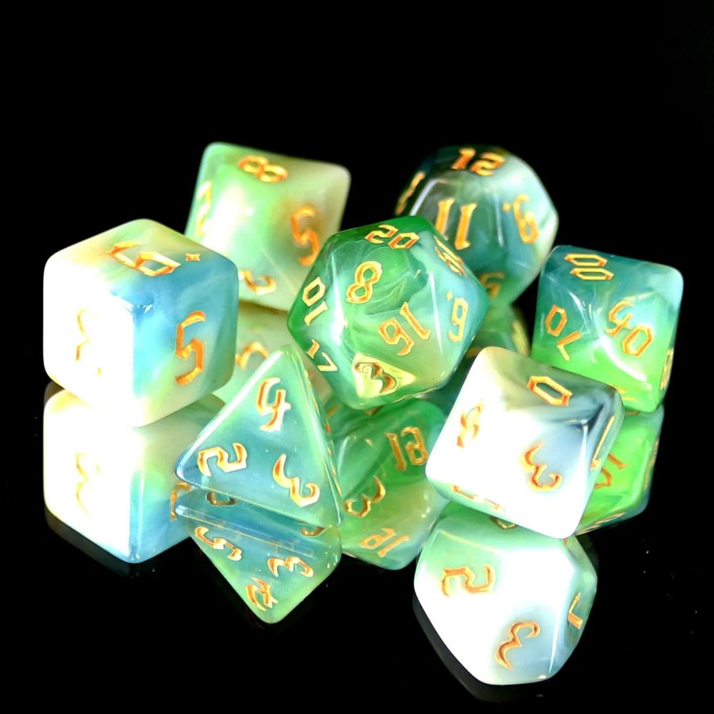 19090 7ct Spring Breeze Dice Die Hard Dice