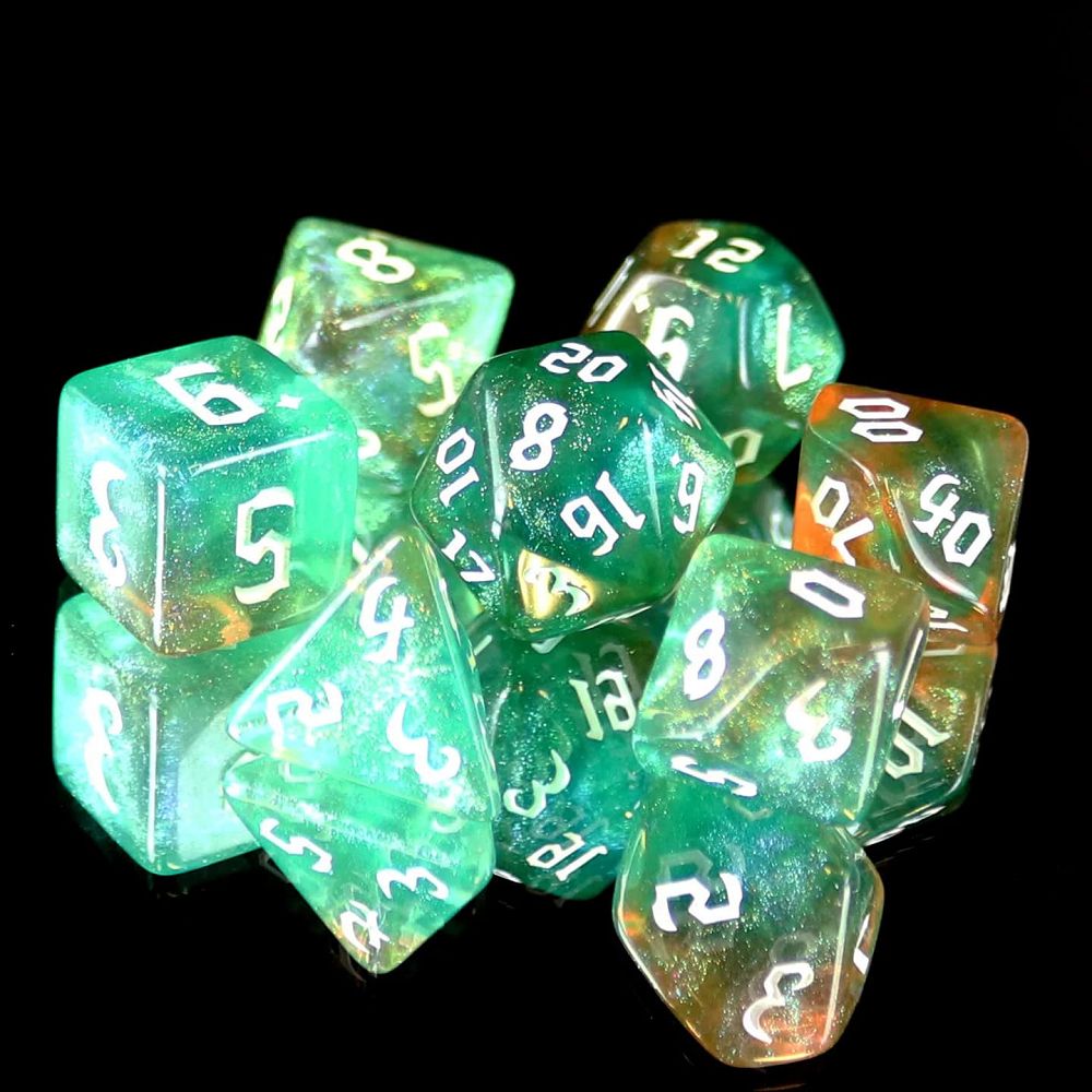 19100 7ct Tranquil World Dice Die Hard Dice